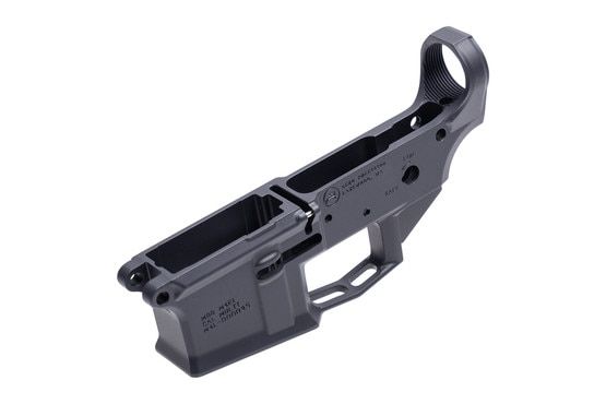 Aero Precision enhanced AR-15 lower receiver, stripped.